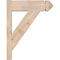 Ekena Millwork Traditional Smooth Arts and Crafts Outlooker, Douglas Fir, 5 1/2"W x 16"D x 20"H OUT06X16X20TRA03SDF - alternate 3